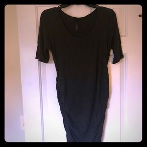 Dark gray maternity dress - XL